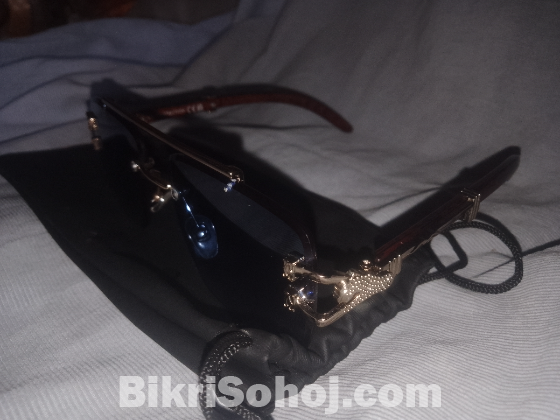 Rimness leopard sunglass